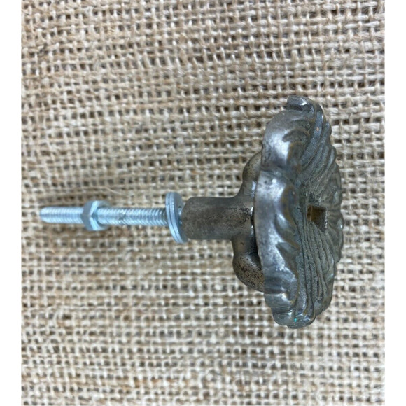 Anthropologie Cast Metal Drawer Pulls Keyhole Shape Set of 4 - Picture 3 of 6